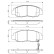 Brake pad set, disc brake BP2140 Bosch, Thumbnail 6