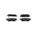 Brake pad set, disc brake BP2162 Bosch, Thumbnail 2