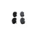 Brake pad set, disc brake BP2162 Bosch, Thumbnail 3