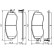Brake pad set, disc brake BP2182 Bosch