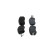 Brake pad set, disc brake BP2182 Bosch, Thumbnail 3