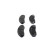 Brake pad set, disc brake BP2190 Bosch, Thumbnail 3