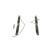 Brake Pad Set, disc brake BP220 Bosch, Thumbnail 2