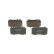 Brake pad set, disc brake BP2205 Bosch, Thumbnail 3