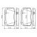 Brake pad set, disc brake BP2205 Bosch, Thumbnail 7