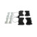 Brake Pad Set, disc brake BP2238 Bosch, Thumbnail 5