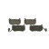 Brake Pad Set, disc brake BP2239 Bosch, Thumbnail 3