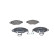 Brake Pad Set, disc brake BP224 Bosch