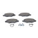 Brake Pad Set, disc brake BP224 Bosch, Thumbnail 5