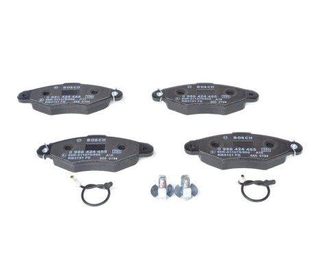 Brake Pad Set, disc brake BP224 Bosch, Image 6