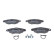 Brake Pad Set, disc brake BP224 Bosch, Thumbnail 6