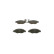Brake Pad Set, disc brake BP224 Bosch, Thumbnail 6