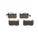 Brake Pad Set, disc brake BP2240 Bosch