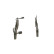 Brake Pad Set, disc brake BP2240 Bosch, Thumbnail 4