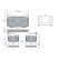 Brake Pad Set, disc brake BP2240 Bosch, Thumbnail 7