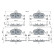 Brake pad set, disc brake BP2243 Bosch, Thumbnail 5