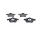 Brake Pad Set, disc brake BP226 Bosch