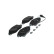 Brake Pad Set, disc brake BP2270 Bosch, Thumbnail 7