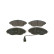 Brake Pad Set, disc brake BP2270 Bosch