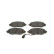 Brake Pad Set, disc brake BP2270 Bosch, Thumbnail 5