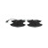 Brake Pad Set, disc brake BP2270 Bosch, Thumbnail 4