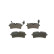 Brake Pad Set, disc brake BP2273 Bosch, Thumbnail 3