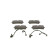 Brake Pad Set, disc brake BP2273 Bosch, Thumbnail 5