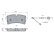 Brake Pad Set, disc brake BP2273 Bosch, Thumbnail 7