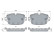 Brake Pad Set, disc brake BP2276 Bosch, Thumbnail 7