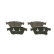 Brake Pad Set, disc brake BP2278 Bosch