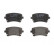 Brake Pad Set, disc brake BP2279 Bosch