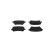 Brake Pad Set, disc brake BP2279 Bosch, Thumbnail 3