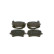 Brake Pad Set, disc brake BP2281 Bosch, Thumbnail 3