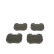 Brake Pad Set, disc brake BP2288 Bosch, Thumbnail 6