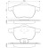 Brake Pad Set, disc brake BP229 Bosch, Thumbnail 8