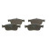 Brake Pad Set, disc brake BP2298 Bosch