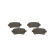 Brake Pad Set, disc brake BP2299 Bosch, Thumbnail 5