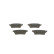 Brake Pad Set, disc brake BP2299 Bosch, Thumbnail 6