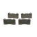 Brake Pad Set, disc brake BP2303 Bosch