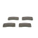 Brake Pad Set, disc brake BP2303 Bosch, Thumbnail 5