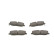 Brake pad set, disc brake BP2307 Bosch, Thumbnail 5