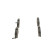 Brake pad set, disc brake BP2309 Bosch, Thumbnail 4