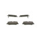Brake pad set, disc brake BP2309 Bosch, Thumbnail 5