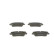 Brake pad set, disc brake BP2309 Bosch, Thumbnail 6