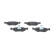 Brake Pad Set, disc brake BP231 Bosch, Thumbnail 6