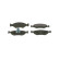 Brake Pad Set, disc brake BP231 Bosch, Thumbnail 4