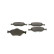 Brake pad set, disc brake BP2319 Bosch, Thumbnail 5