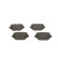 Brake pad set, disc brake BP2325 Bosch, Thumbnail 5