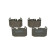 Brake Pad Set, disc brake BP2330 Bosch