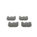 Brake Pad Set, disc brake BP2330 Bosch, Thumbnail 6